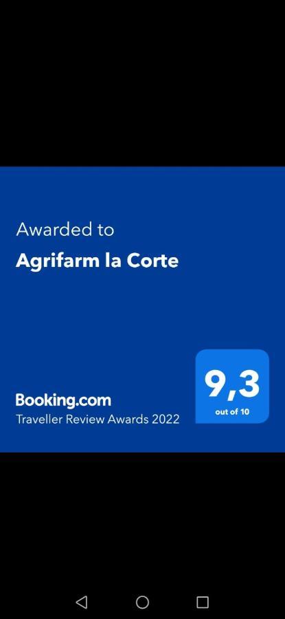 Agrifarm la Corte Pensionat Villa Bensi Eksteriør billede
